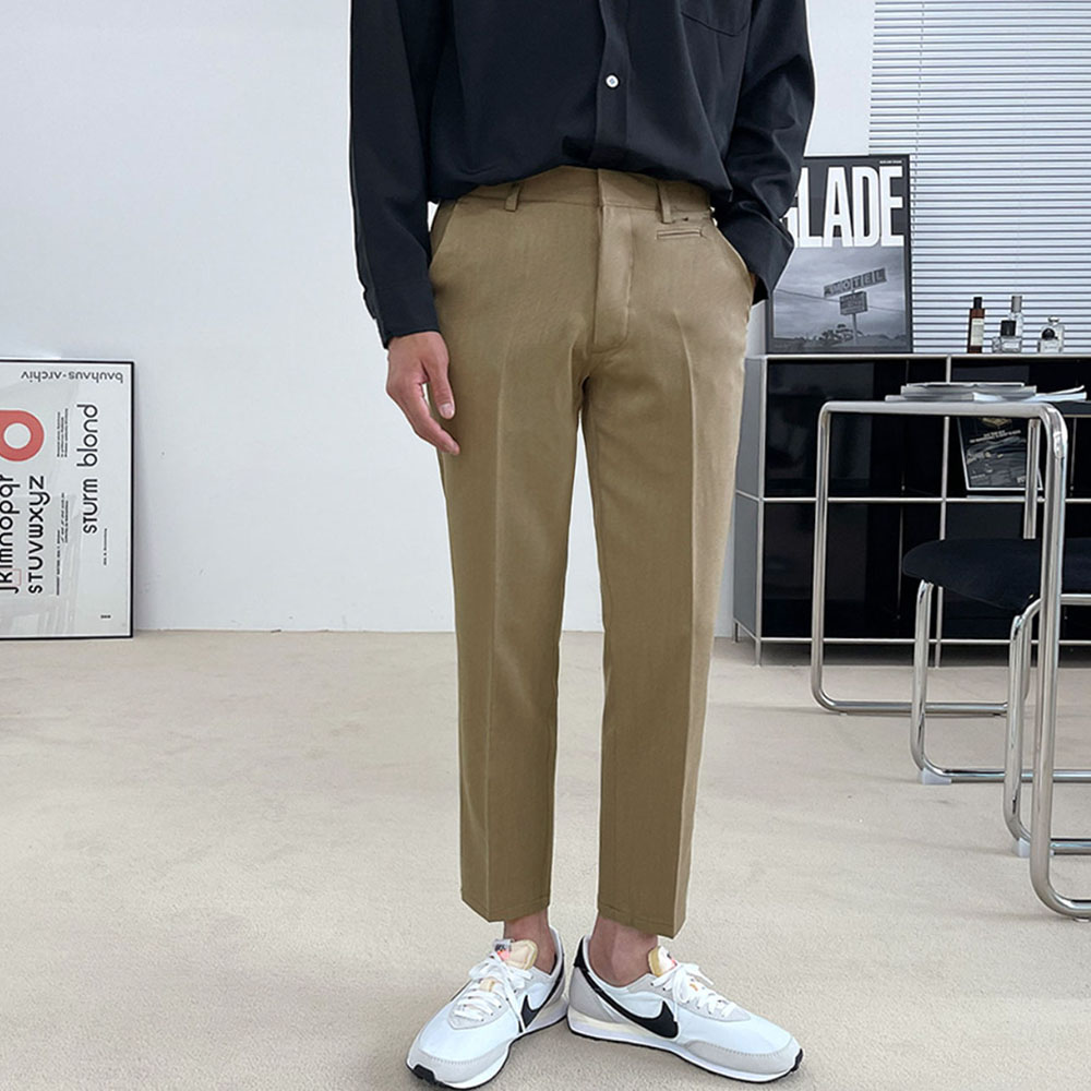 퀄리티 숏&롱 스판 링클프리 슬랙스