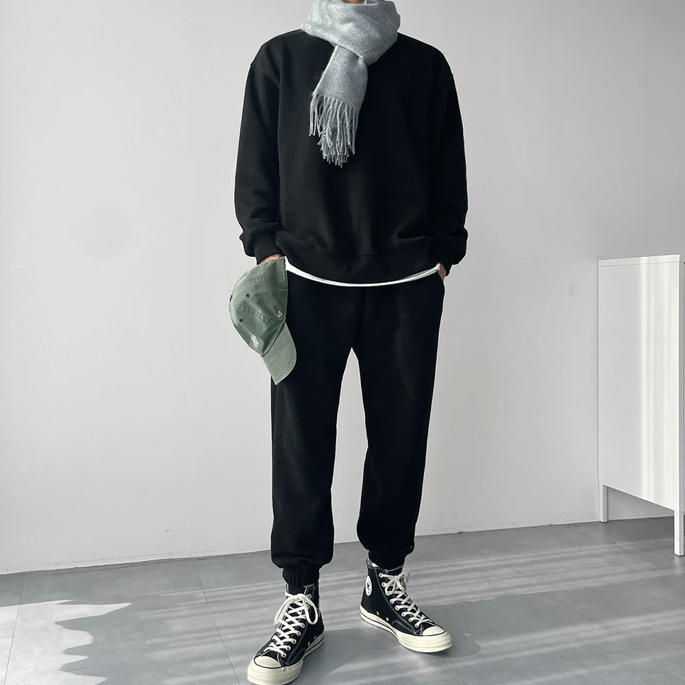 10컬러 부들 양기모 스웨트 셋업