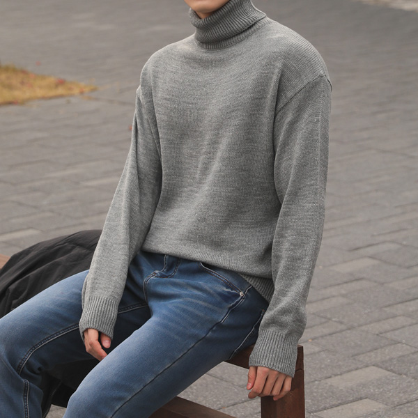 원스 베이직 폴라 니트