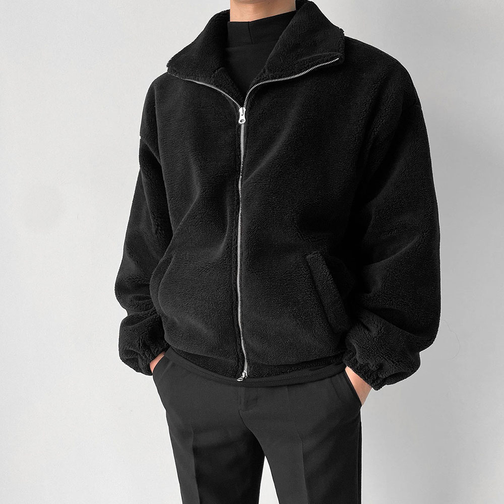 커플 보아털 투웨이 점퍼