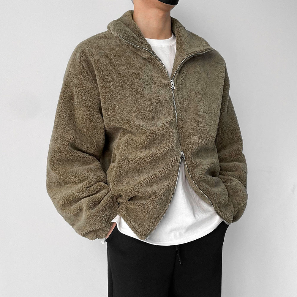 커플 보아털 투웨이 점퍼