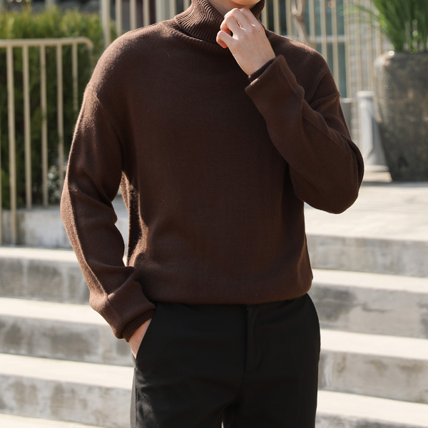 원스 베이직 폴라 니트