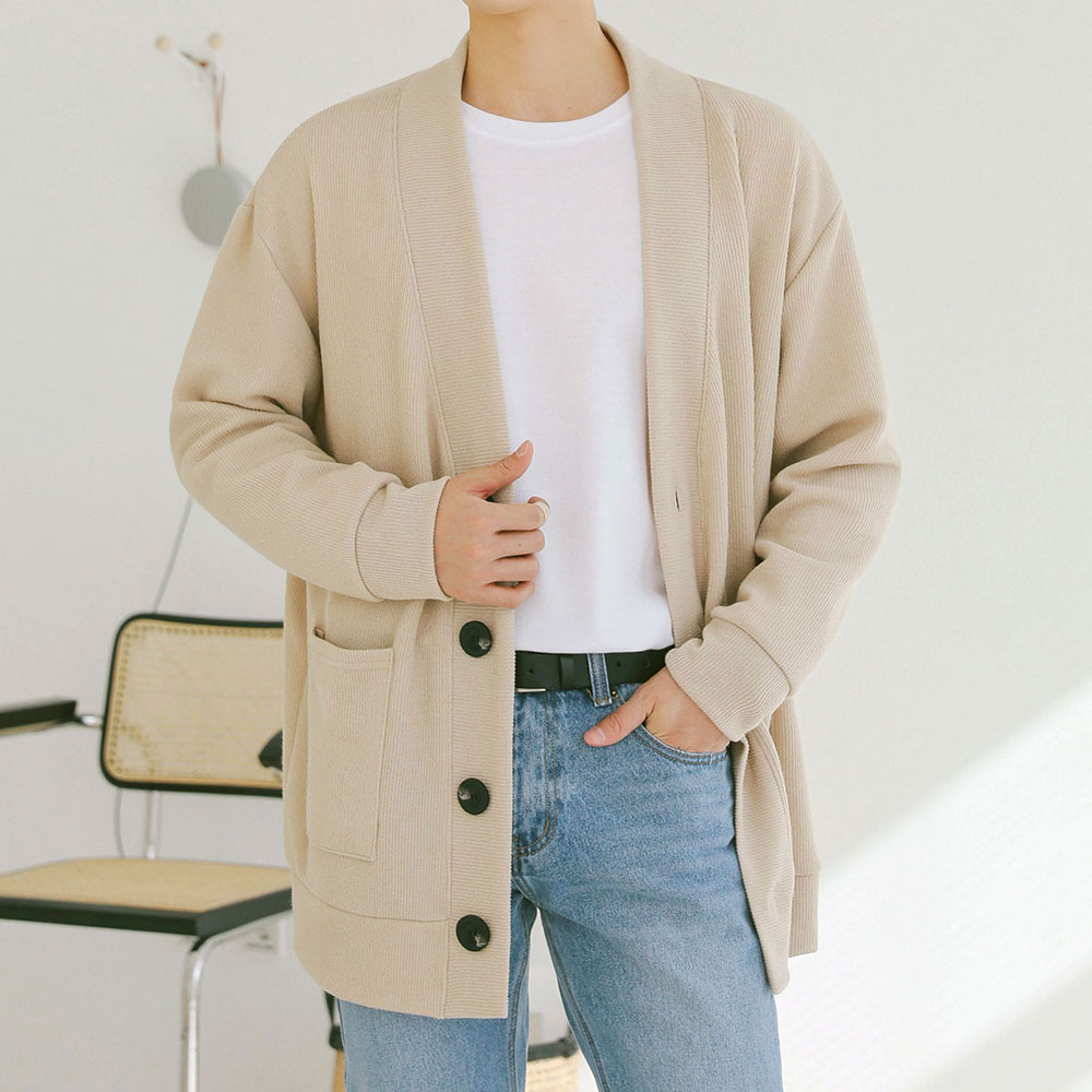 코디에는 역시 오버핏 가디건