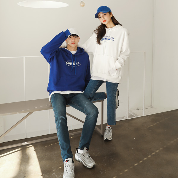 오리지널 프린팅 후드티